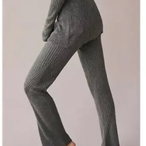 Free people beach asbury sweater leggings xs grey - Picture 2 of 6